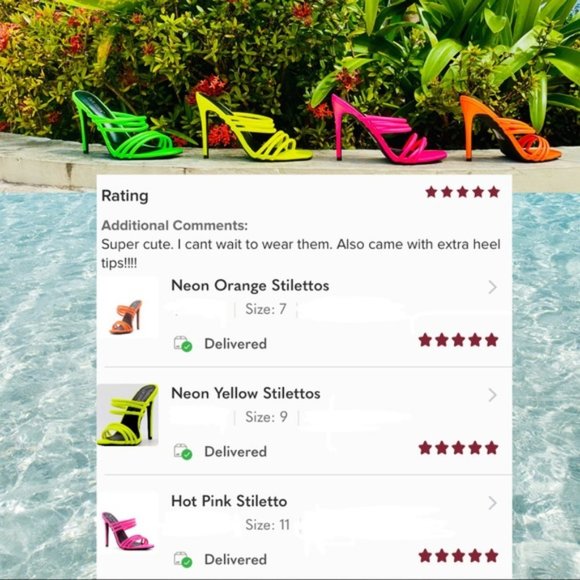 Lime Green/Neon Green Strappy Summer Stiletto Heels Womens Size 6.5 - Picture 3 of 4